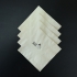 230 hollow double layer natural color paper