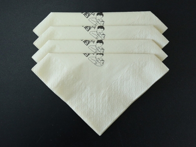 230 hollow double layer natural color paper